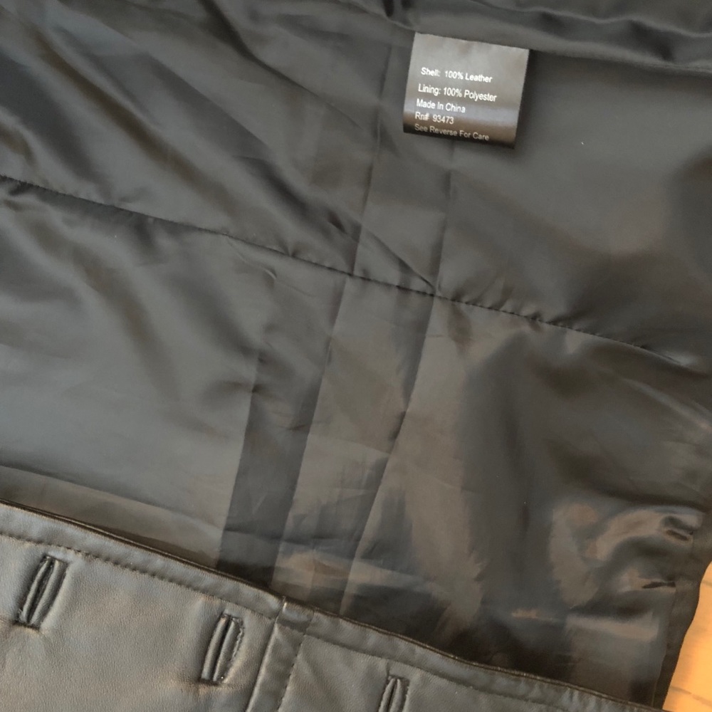 D.2.k leather jacket - Picture 7 of 8